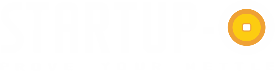 Startup-O logo in white edited coin 2020